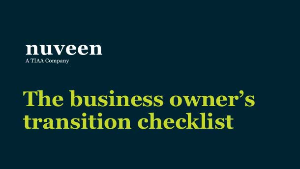 The business owner’s transition checklist